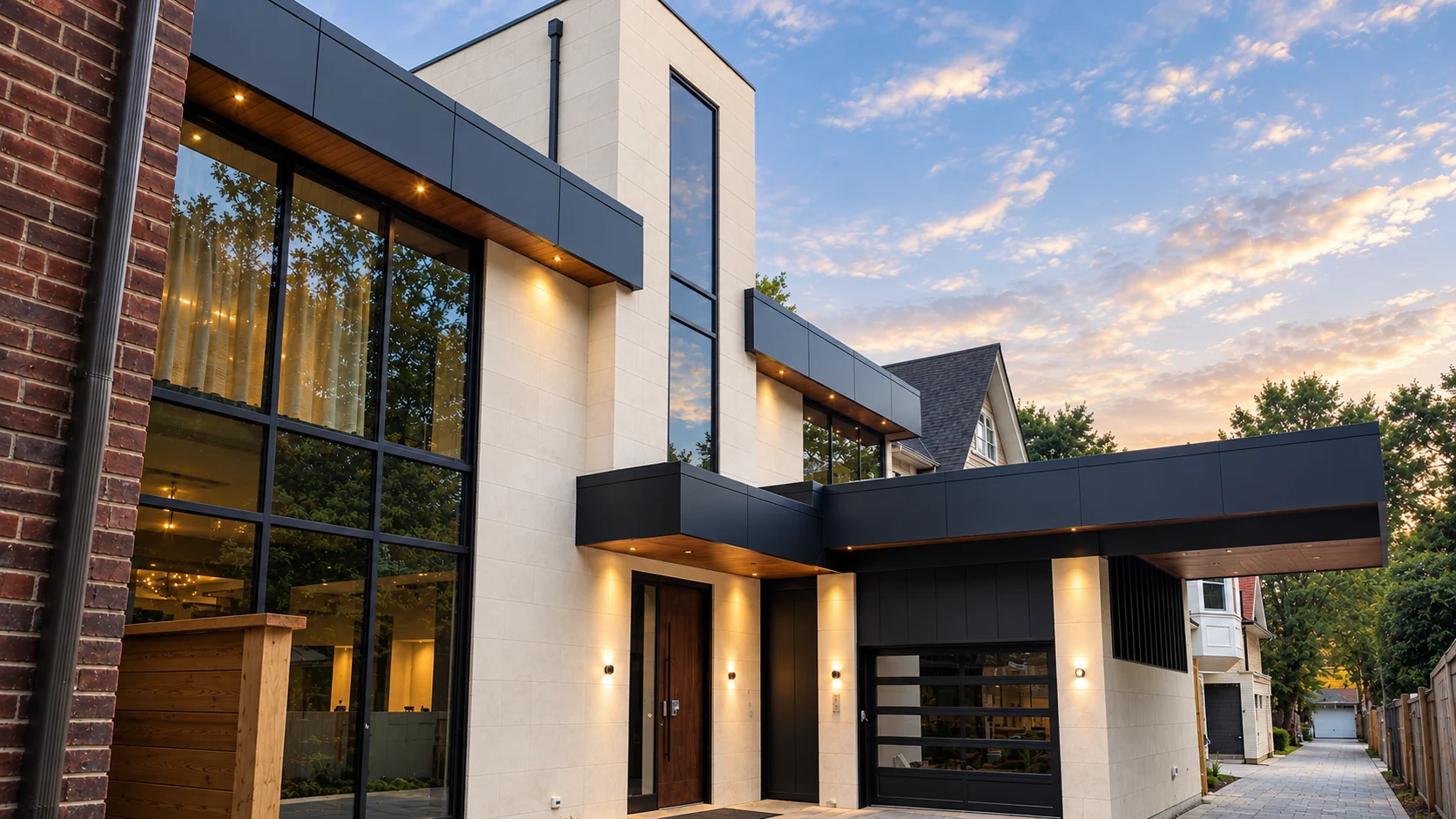 The Beaches Toronto Lake Ontario Waterfront Custom Home
